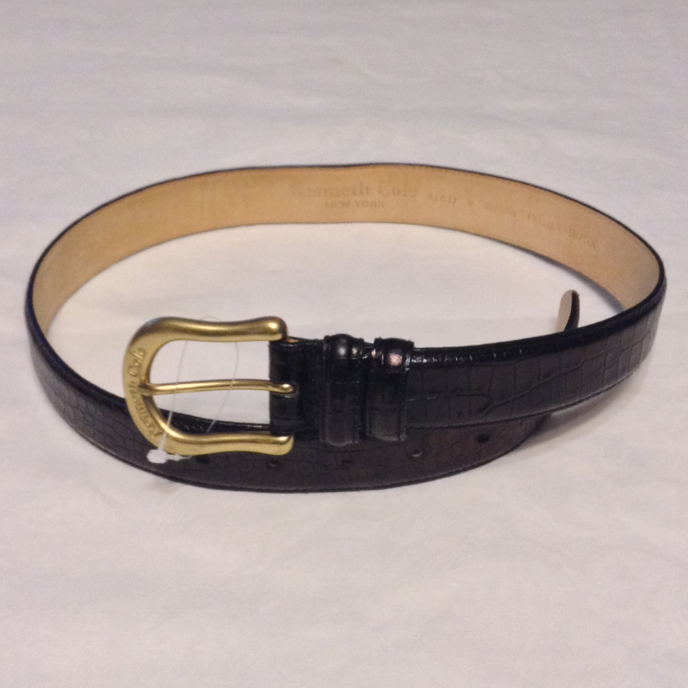 Kenneth Cole New York Belt K1637 Italian Calfskin